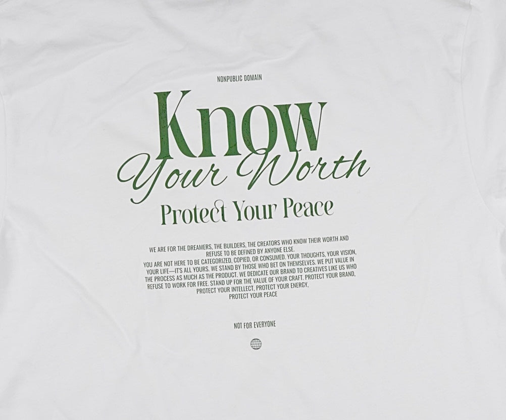 Know Your Worth T Shirt